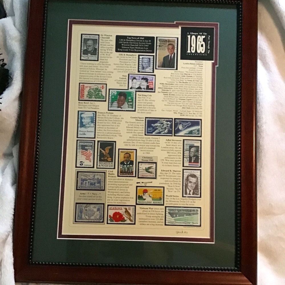 Rare Rare Antique Collectable with beautiful wood frame